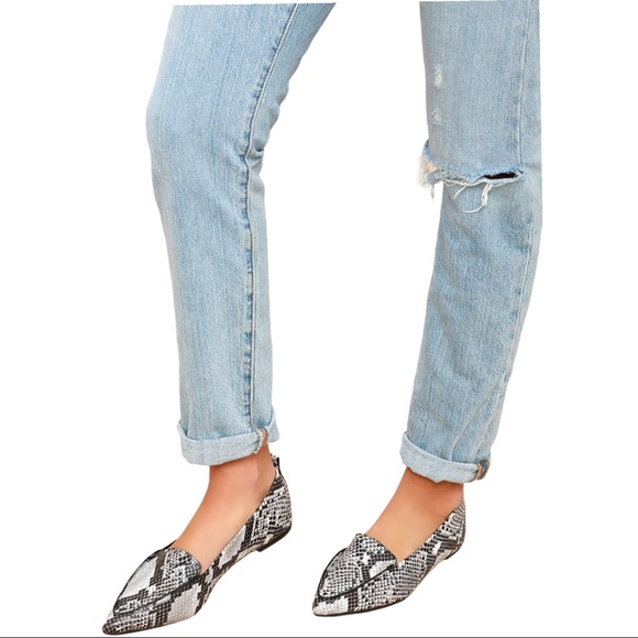 Susina Shoes - NWT Susina Kellen Snake Print Loafer New Slip On 6